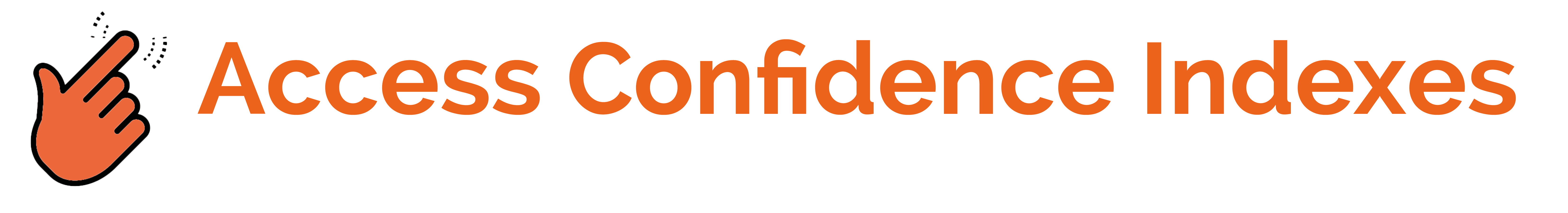 Access indicator CI orange